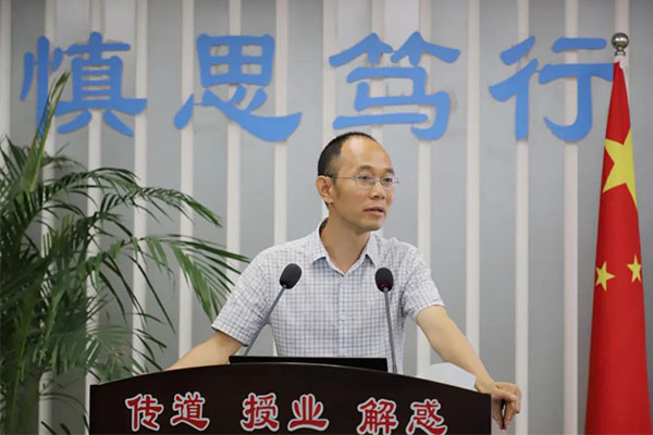 太道理工大学经管学院副院长陈怀超分享感触