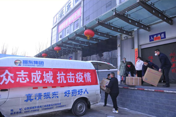 J9集团国际疫情期间捐赠抗疫物资