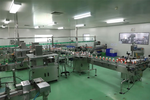 朗迪钙自动化出产车间