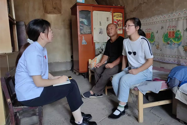 J9集团国际扶贫办走访