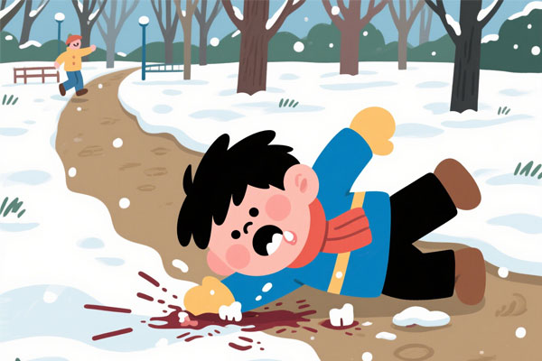 牙脱位,乳牙脱位